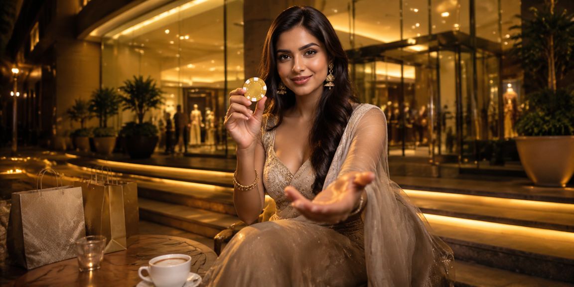 Indian player enjoying cashback bonus in casino app