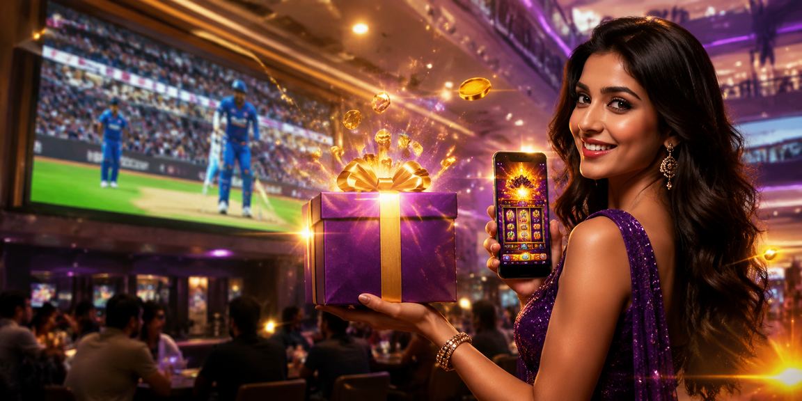 Man placing cricket bet on mobile app