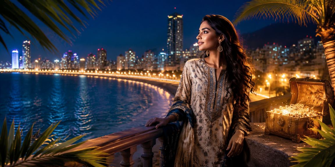 Mumbai Marine Drive evening entertainment