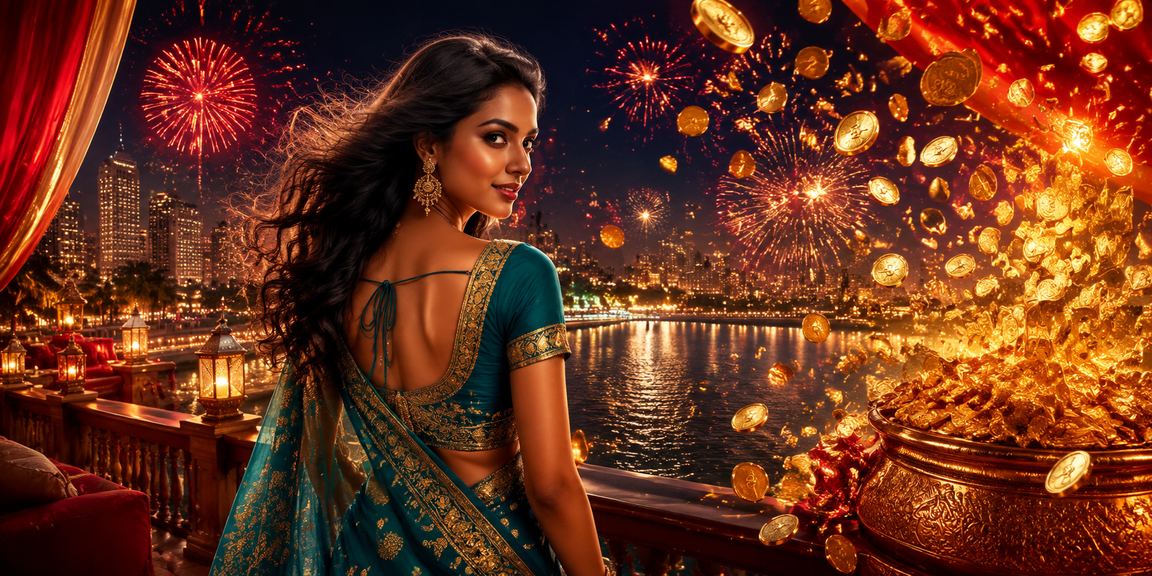 Indian women enjoying casino entertainment in Pune city setting